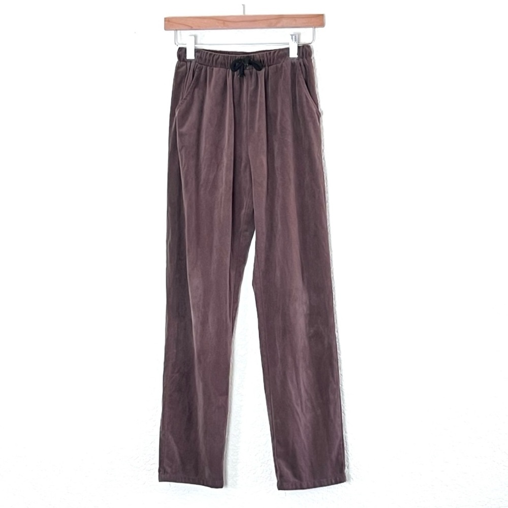 Shein | Brown soft straight leg pants sweatpants size 13-14